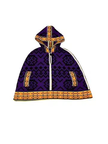 셀렉샵 구매 후드 부착 판초