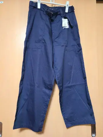 네이비 워크 팬츠 트윌 원단 조정 가능