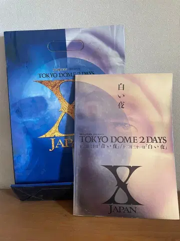 [ 초레어 ] X JAPAN TOKYO DOME 2 DAYS 팜플렛