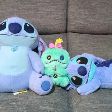 큰 스티치 봉제 인형 세트!