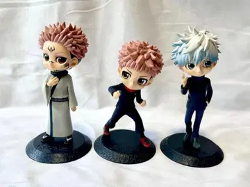 주술회전 Qposket 피규어 3체 세트