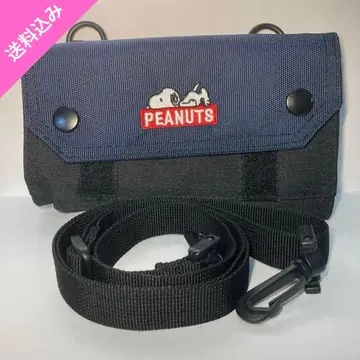 [ 배송비 포함 ] 스누피 PEANUTS 지갑 티켓 홀더 네이비