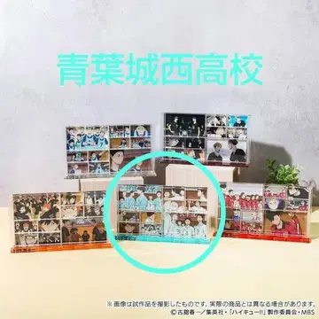 하이큐!! 메모리얼 아크릴 프레임 아오바죠사이 고교