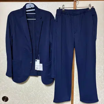 [나노 유니버스] 네이비 테크 라이트 저지 셋업 S