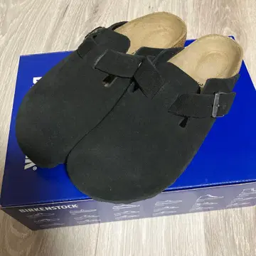 BIRKENSTOCK 블랙 사보 샌들 39