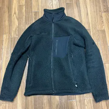 MAMMUT 블랙 플리스 자켓