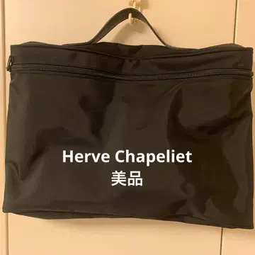 나일론 소재 블랙 지퍼 백