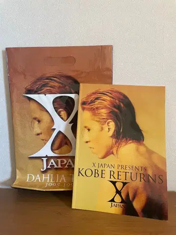 [ 초레어 ] X JAPAN 달리아 투어 팜플렛