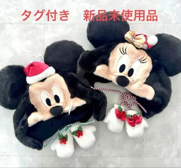 미키 미니 크리스마스 팬캡