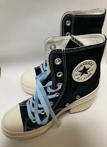CONVERSE [ 한국 한정판 ] 통굽 힐 스니커즈 ( 24cm )