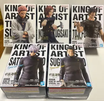 주술회전 피규어 5체 세트