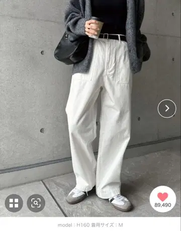 화이트 치노 팬츠 S 사이즈