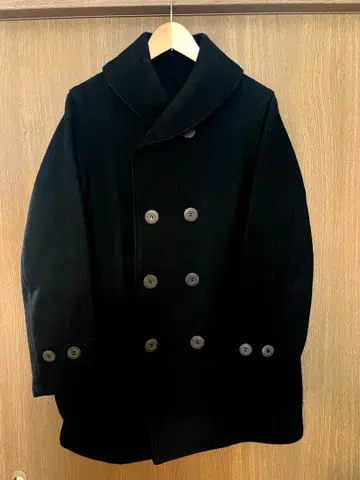 Dapper's 블랙 피 코트 38