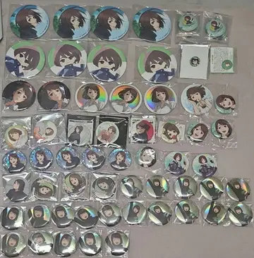 주술회전 이에이리 쇼코 캔뱃지 모음