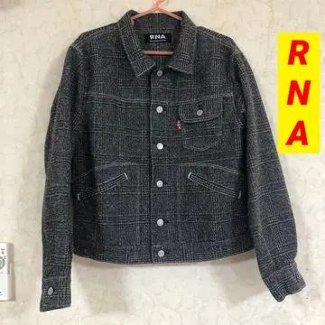 RNA J1851 글렌체크 데님 루즈 자켓 정가 18,480엔