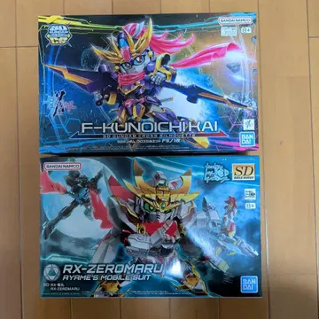 HG 건담 프라모델 F91 & RX 제로마루 세트