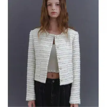 forest 트위드 자켓