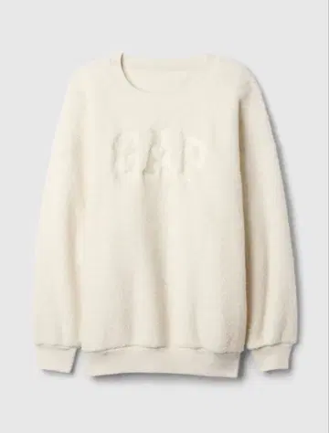 GAP 오버 사이즈 보아 하트 로고 맨투맨