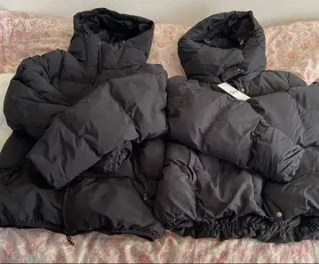 GU 남성용 여성용 후드 부착 히트 패디드 블루종