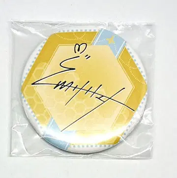 히바치 마나 생일 사인 캔뱃지