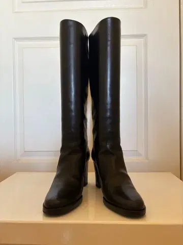 프라텔리 자코메티 롱 부츠 블랙