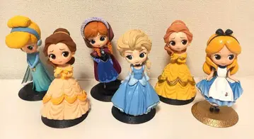 디즈니 프린세스 피규어 6체 세트