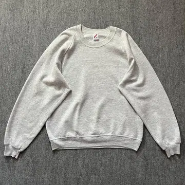 90s JERZEES USA제 무지 맨투맨 그레이 XL