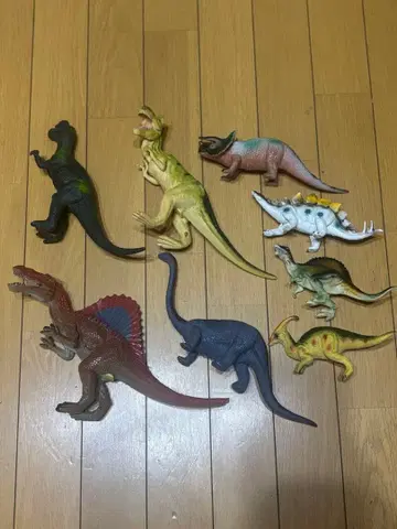 공룡 피규어 세트 8체 묶음 판매