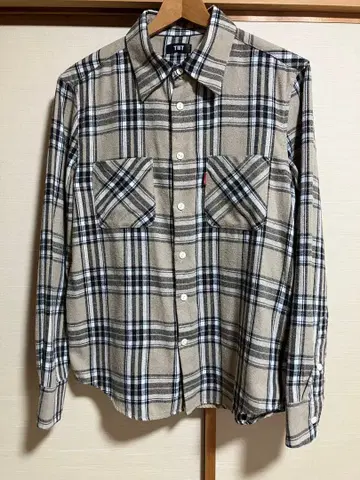 TMT 체크 셔츠 M 사이즈
