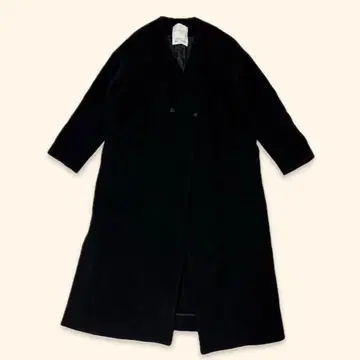 ELENDEEK 엘렌딕 노카라 코트 블랙