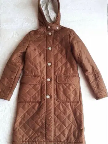 트래디셔널 웨더웨어 보아 퀼팅 롱 코트 34 BEAMS