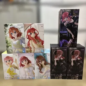 [ 미개봉 ] [ 8개 세트 ] 5등분의 신부 피규어