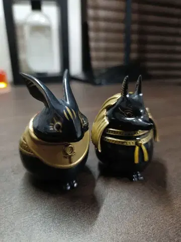 이집트 신화 피규어 2개 세트