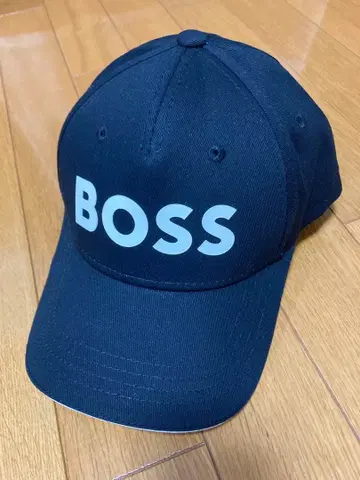 BOSS 로고 캡 블랙 휴고보스