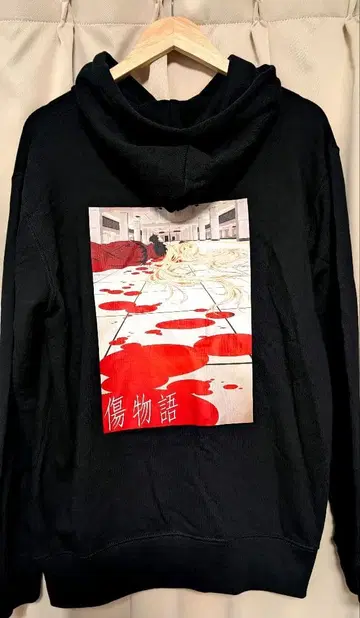 [당선품] 모노가타리 시리즈 온라인 복권 SSR 후드티 키스샷