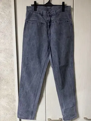 C.E CAVEMPT 디자인 스트레이트 데님 팬츠 M