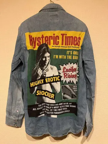 HYSTERIC GLAMOUR 데님 셔츠 L 사이즈
