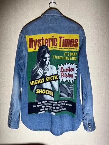 HYSTERIC GLAMOUR 데님 셔츠 L 사이즈