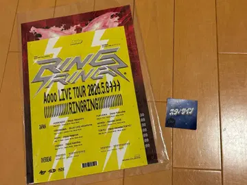Aooo Special Live 2025 스타 사인 스티커, 전단지