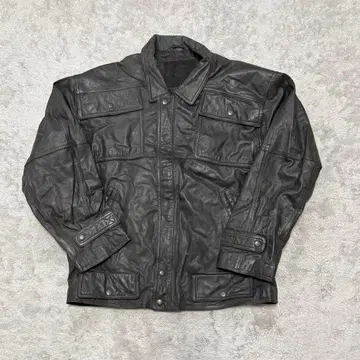 Vintage Leather Jacket Sheepskin M CB19