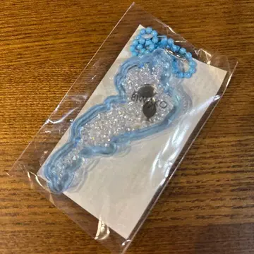 비와코 키링 미즈도리 스테이션 물고기 스카이블루