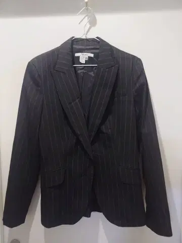 [ 미사용 ] ZARA 스트라이프 자켓