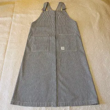 새상품급 써니클라우드 살로펫 오버롤 스커트 히코리 LL