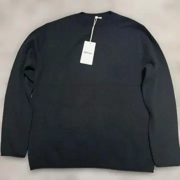 MUJI Labo 자연의 색을 살려 염색한 캐시미어 크루넥 스웨터 M