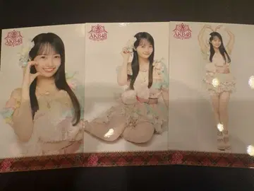 하나다 아이 AKB48 멤버 리퀘스트 동경의 의상 랜덤 브로마이드 3종