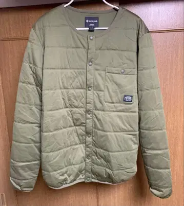 Snow Peak 다운 가디건 올리브 그린