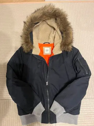 GAP 플라이트 자켓 n-2b PRIMALOFT 쇼트 기장 밀리터리 XS