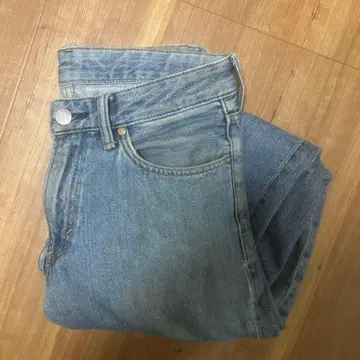 H&M 라이트 블루 스트레이트 데님