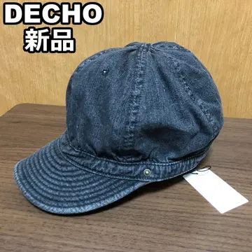새상품 DECHO (데코) 스탠다드 코메캡 블랙