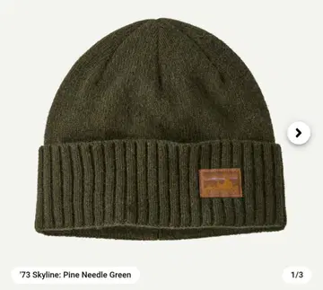 미사용 새상품 파타고니아 브로데오 비니 (카키색)